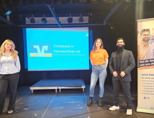 Azubi-Berufsvorstellung mit der Volksbank